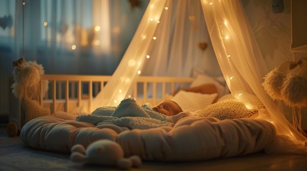 Tresse de lit bébé: confort et sécurité pour des nuits paisibles